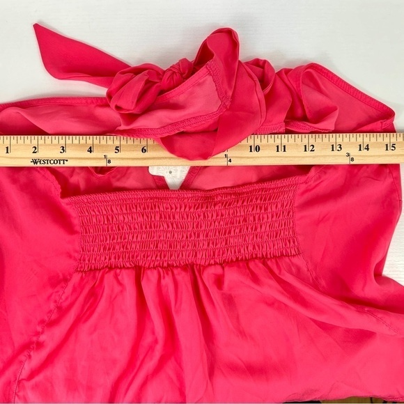 Free People Calista Top in Strawberry Size Large - Picture 8 of 10